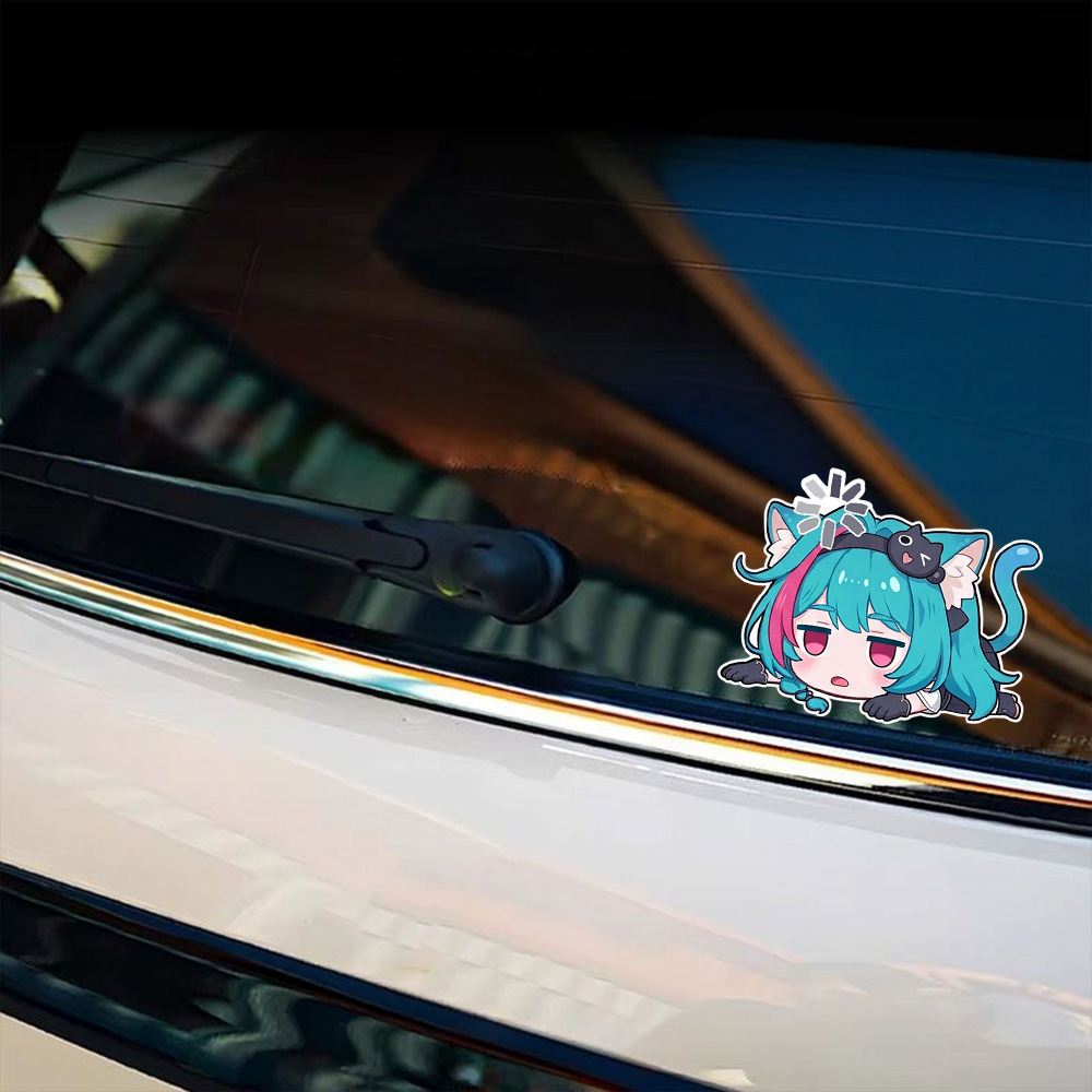 Laptop Accessories Girls - Anime Girl Car Stickers Neverness to