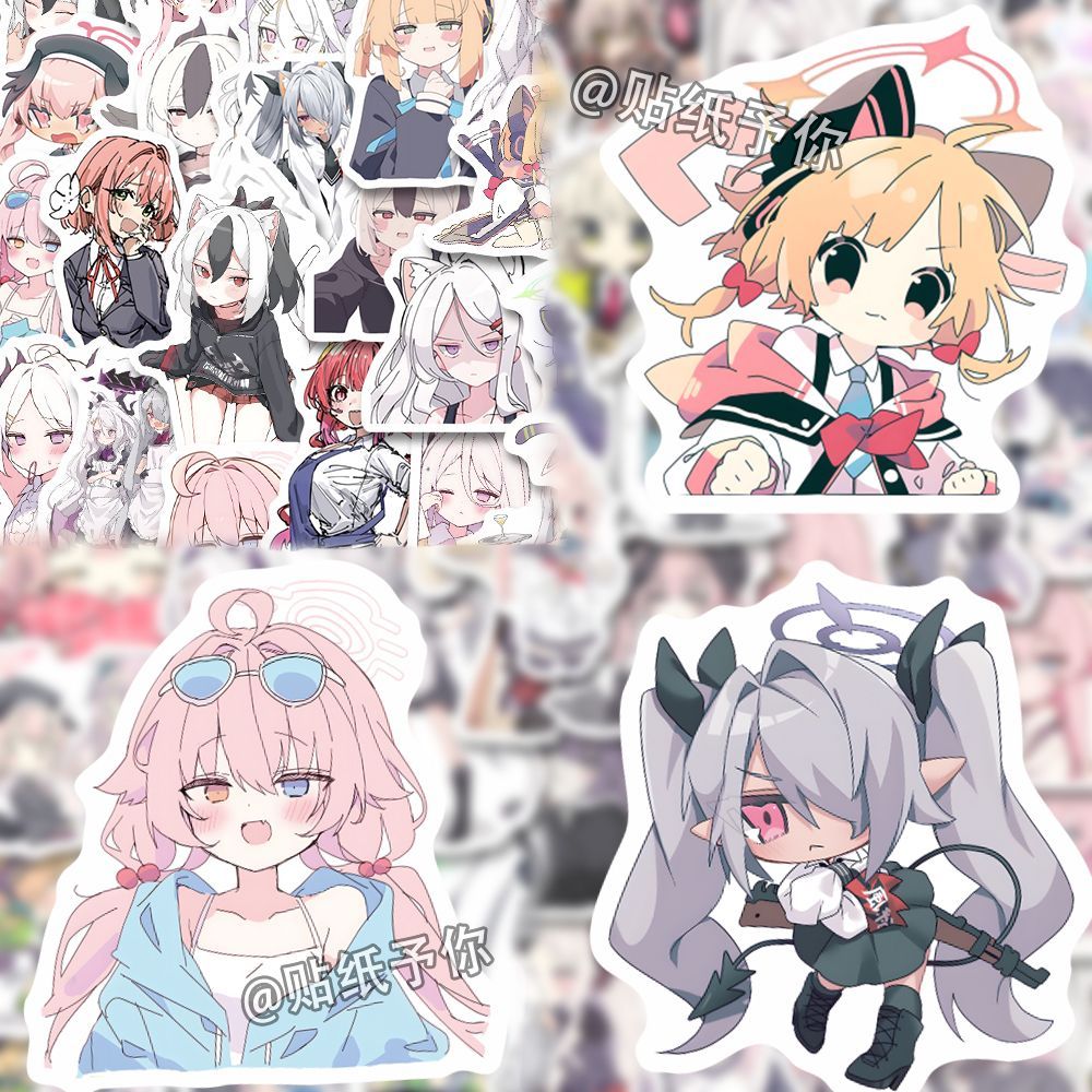 Laptop Accessories Girls - 110PCS Anime Blue Archive Sorasaki Hina