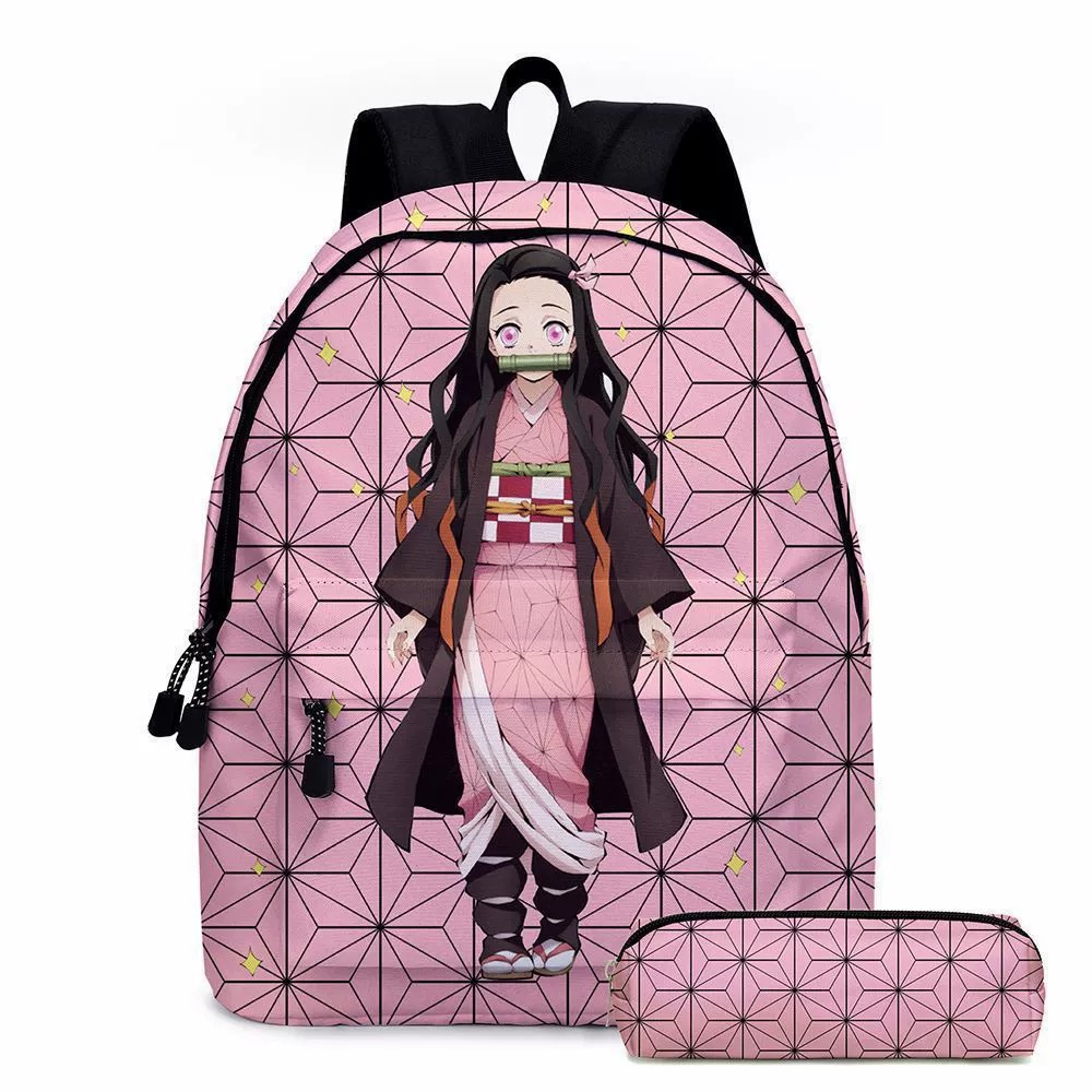 Laptop Accessories Girls - Anime Demon Slayer Backpack Pencil Case
