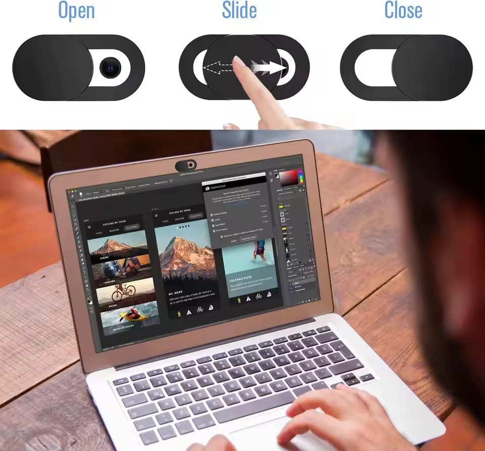 Laptop Webcam Cover Universal  - Laptop Accessories Stickers recension och pris