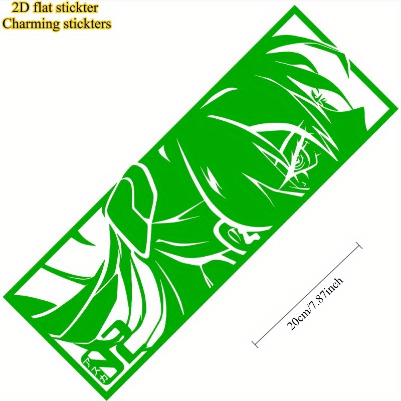 Anime Girl Vinyl Car Sticker P - Laptop Accessories Girls recension och pris