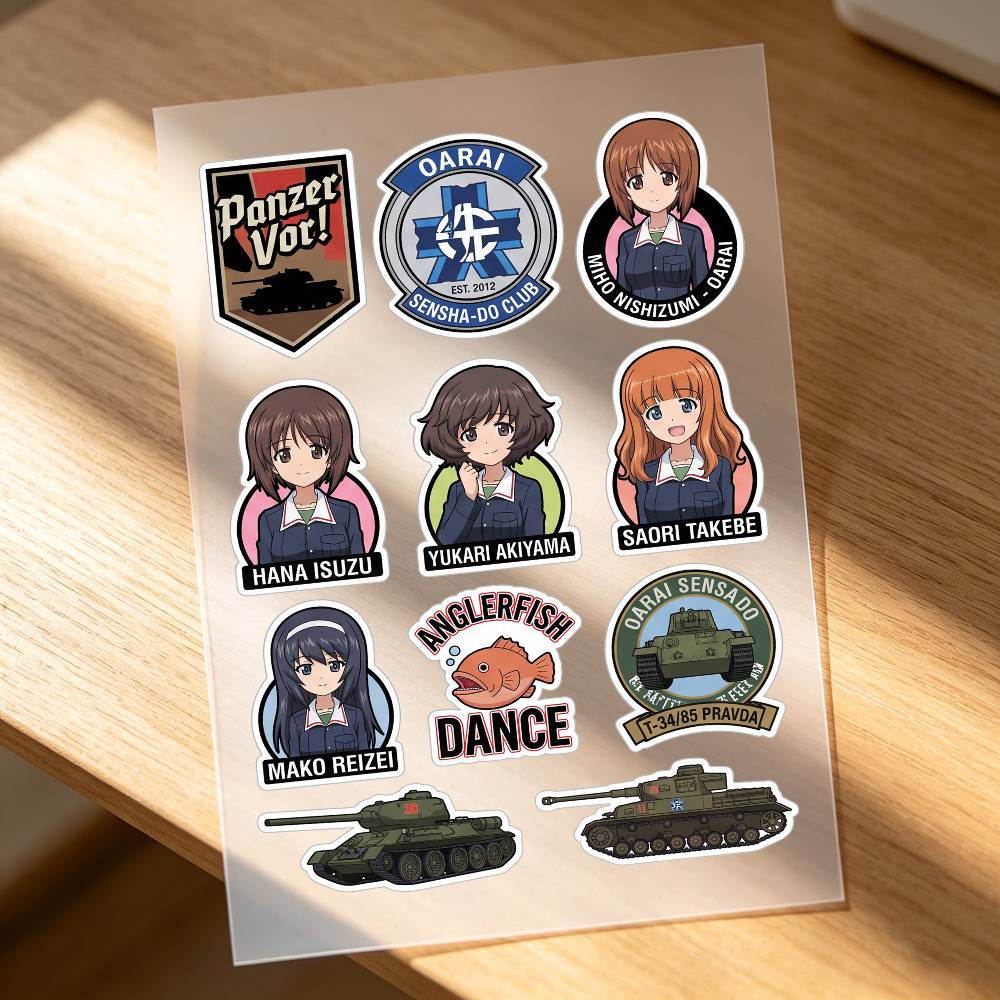 Anime Girls Und Panzer Motorcy - Laptop Accessories Girls recension och pris