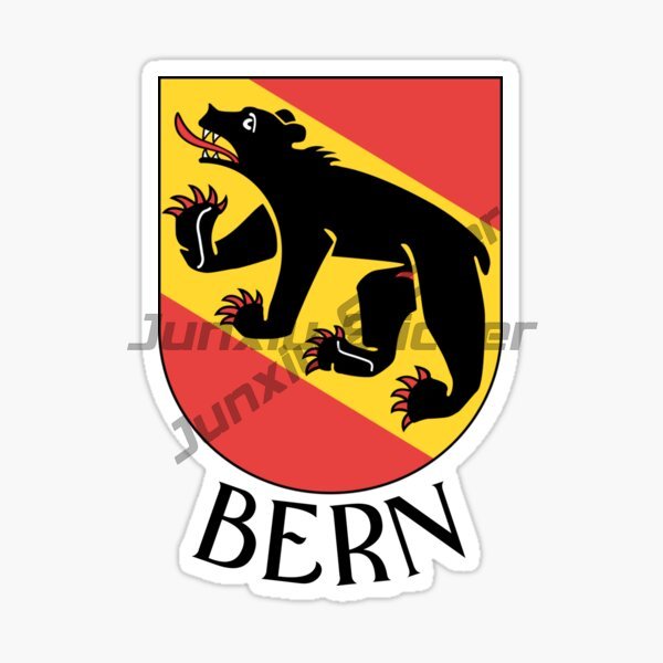 BERN SWITZERLAND Flag Car Stic - Laptop Accessories Wholesale recension och pris