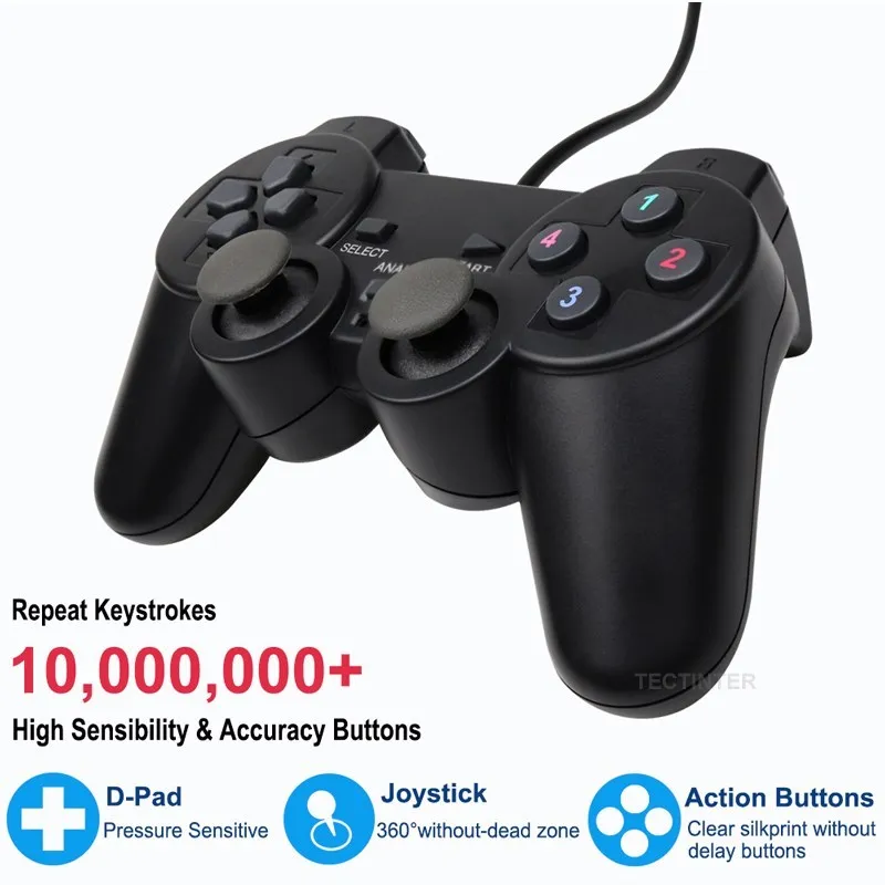 Wired USB PC Gaming Joystick G - Laptop Accessories For Programmers recension och pris