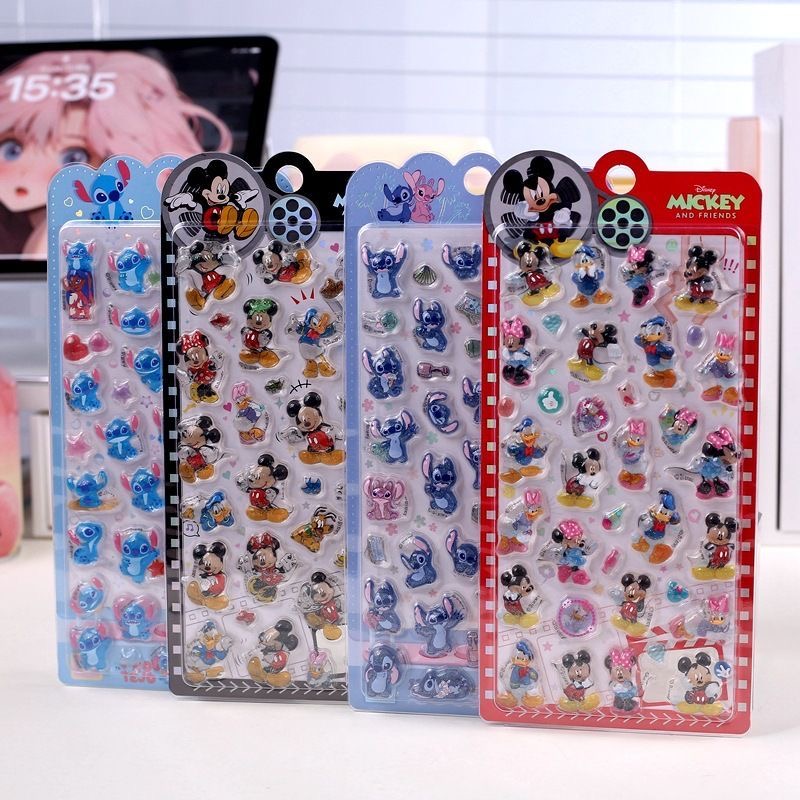 3D Relief Stickers Cute Cartoo - Laptop Accessories Girls recension och pris