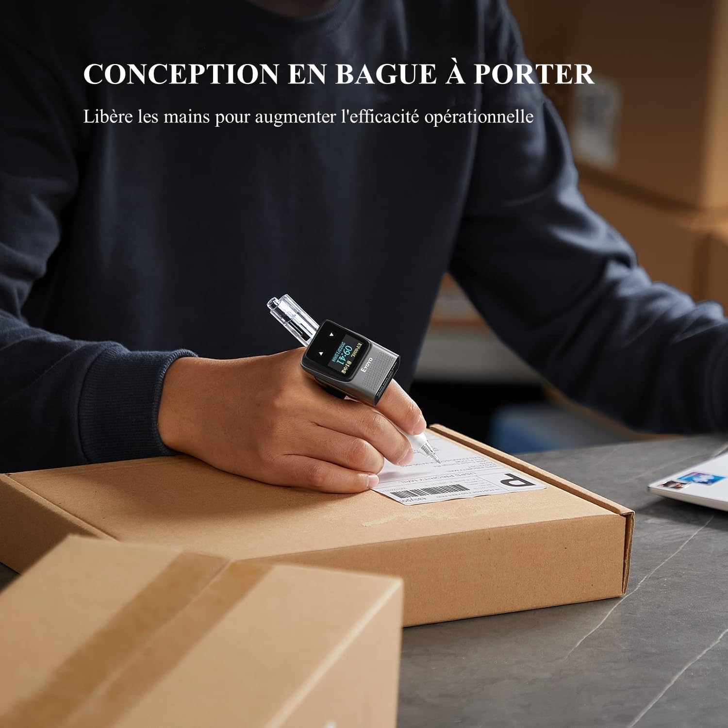Eyoyo Wearable 1D Barcode Scan - Fingerprint Reader Usb recension och pris