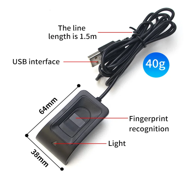 For Windows 10 11 Hello Biomet - Fingerprint Reader Usb recension och pris