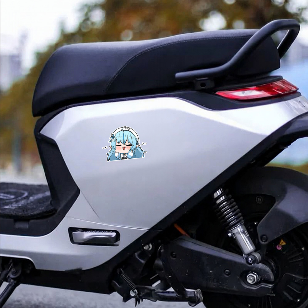 Cute Anime Girl Car Sticker Ho - Laptop Accessories Girls recension och pris