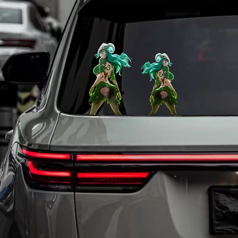 Car Sticker Bleach Cute Nellie - Laptop Accessories Girls recension och pris